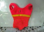 francie pink one piece swimsuit view